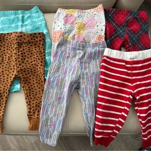 Lot of Colorful Baby Leggings/pants Set